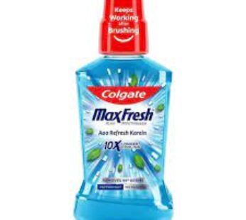 COLGATE MAX FRESH PLAX MOUTHWASH PEPPERMINT 100ML
