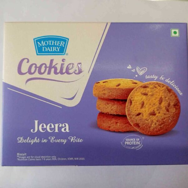 MOTHER DAIRY JEERA COOKIES 150gm