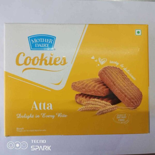 MOTHER DAIRY ATTA COOKIES 150gm