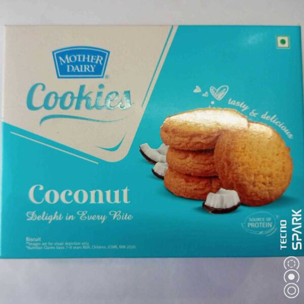 MOTHER DAIRY COCONUT COOKIES 150gm