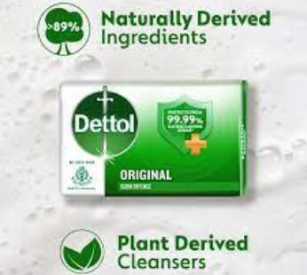 DETTOL ORIGINAL SOAP 5 U* 100g