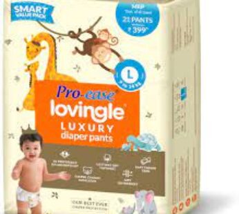 Lovingle luxury diaper 21 pants 9 to 14 KG ,SIZE – L