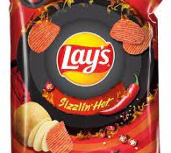 LAYS SIZZLIN HOT CHIPS 48 g