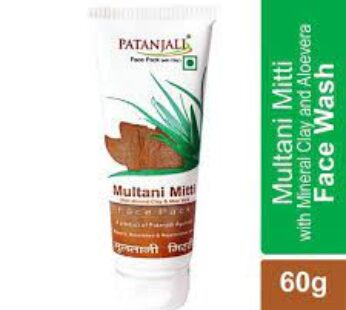Patanjali Aloevera Multani Mitti Face Pack, 60 ml
