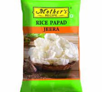 MOTHER S RICE PAPAD JEERA 75 g