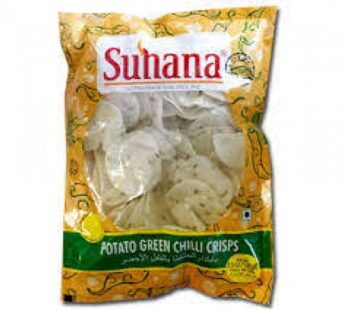 SUHANA GREEN CHILLI PAPAD 100 GM