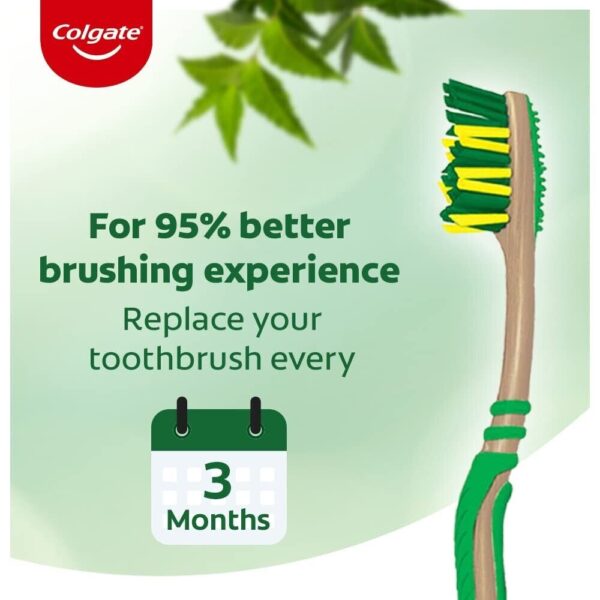 Colgate ZigZag Neem Soft Bristle Toothbrush - 3 Pcs - Image 2