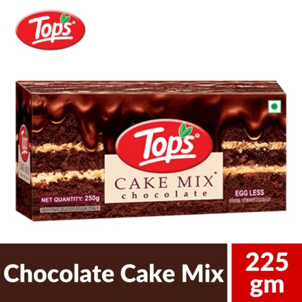 TOPS CAKE MIX CHOCOLATE 225 GM