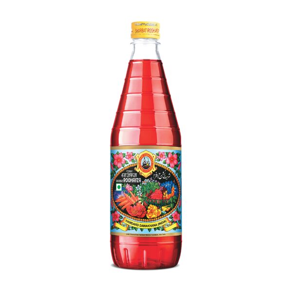 Roohafza Sharbat 750 ml Bottle - Image 3