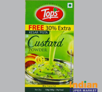 Tops Custard Powder – Kesar Pista 130 g