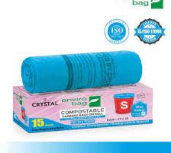 CRYSTAL GARBAGE BAG S, 15 N