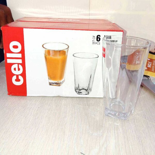 Cello Aida Tumbler Set ,280 ml