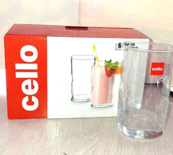 Cello Grip On 280 ml ,Tumbler 6 PCS Set