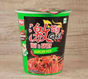 Nissin Geki Hot Spicy Korean Cup Noodles