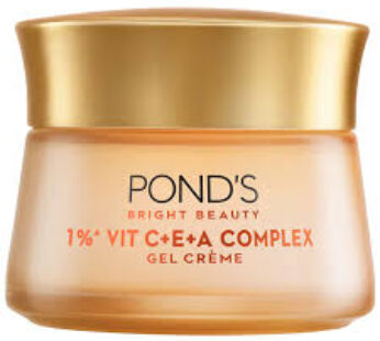 Ponds Bright Beauty Vit C+E+A Gel Creme (23gm) (Pack of 1)