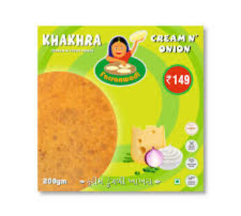 CREAM ONION KHAKHRA 200 GM