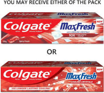 Colgate MaxFresh Anticavity Toothpaste Gel 38 g