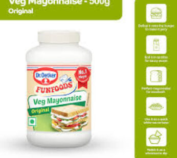 Dr Oetker Funfoods Veg Mayonnaise Original 400G