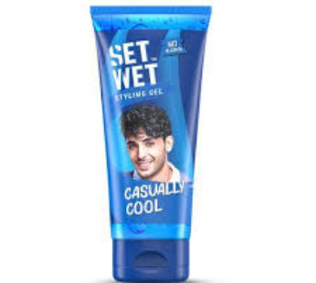 Set Wet Styling Hair Gel for Men Casually Cool 50 ml
