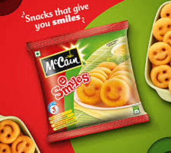 McCain Smiles Crispy Happy Potatoes, 750 g