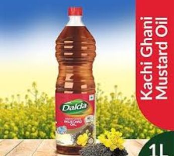 Dalda Kachi Ghani Mustard Oil, 1 L Bottle