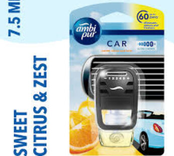 Ambipur Car Freshener – Sweet Citrus & Zest ,1 N