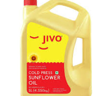 Jivo Cold Press Sunflower Oil 5 LTR