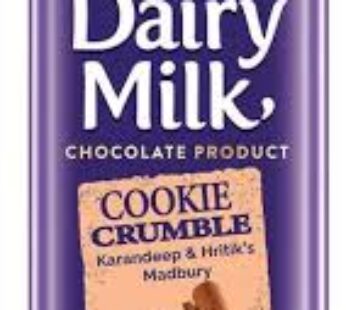 CDM.DAIRY MILK COOKIE CRUMBLE CHO. 36GM