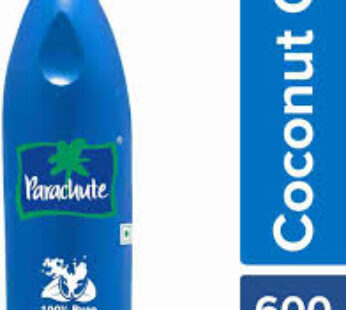 Parachute Pure Coconut Oil, 600 ml Bottle